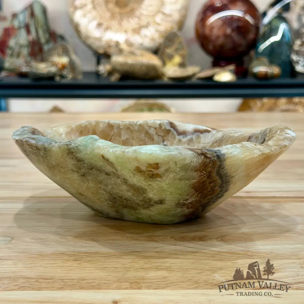 Mexican Pistachio Onyx Bowl 8’’ 2.08 - Bowl