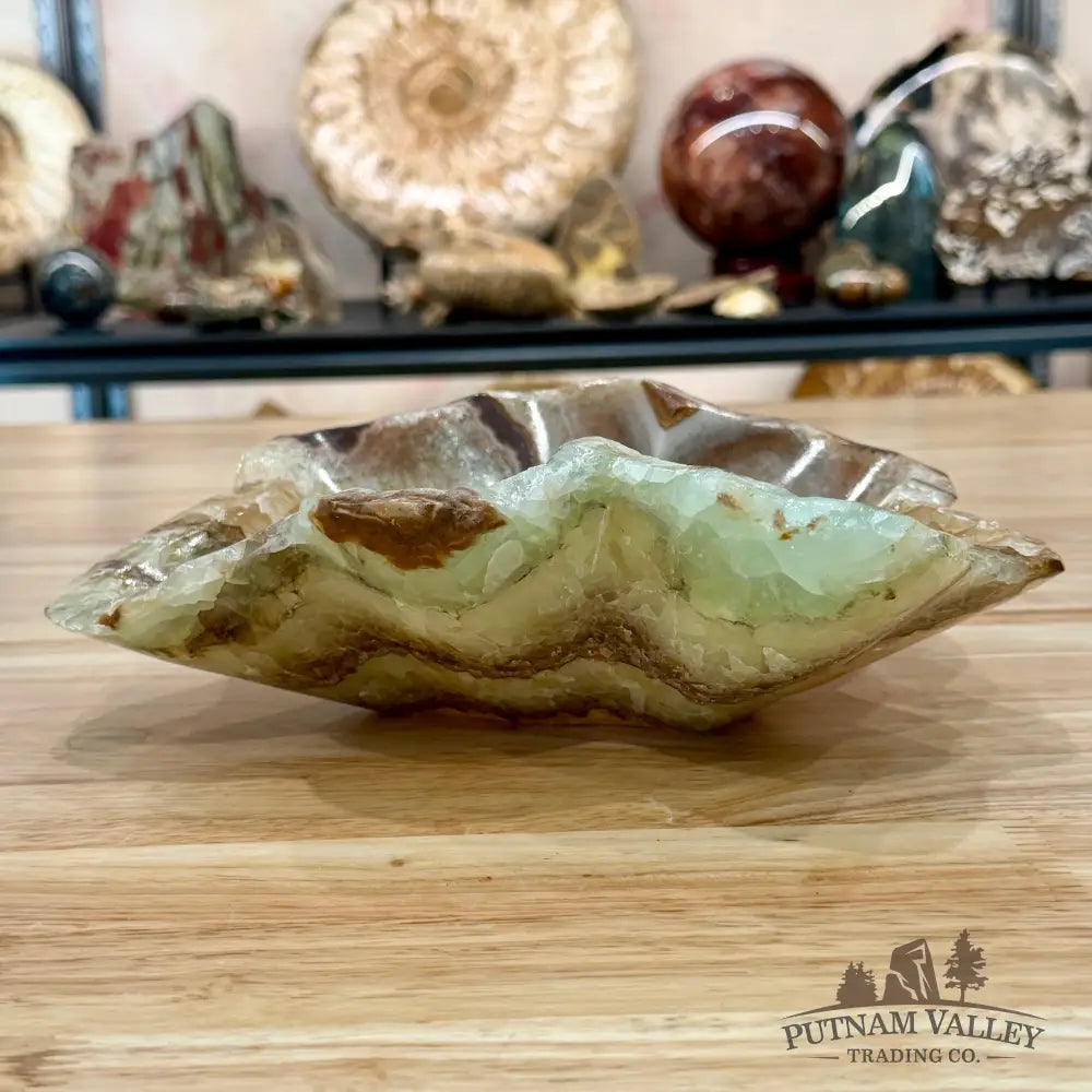Mexican Pistachio Onyx Bowl 9.5’’ - Bowl