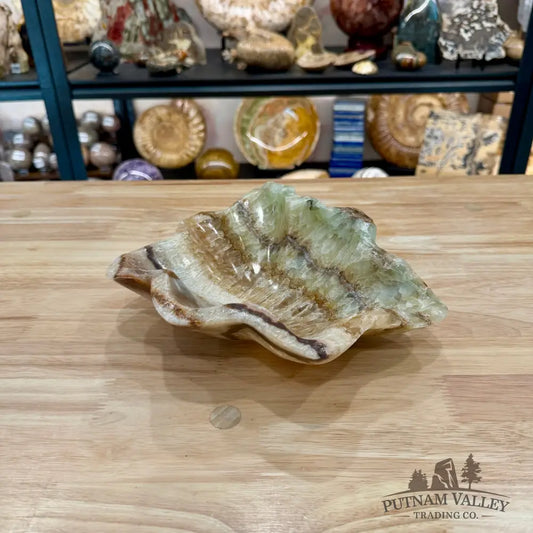 Mexican Pistachio Onyx Bowl 9.5’’ - Bowl