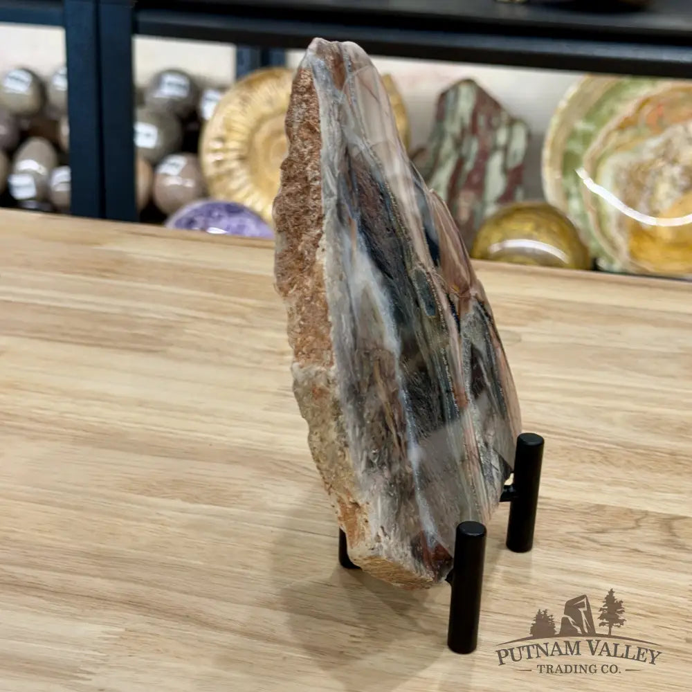 Mexican Sarape Jasper End Cut Slab 6.26’’ - Slab