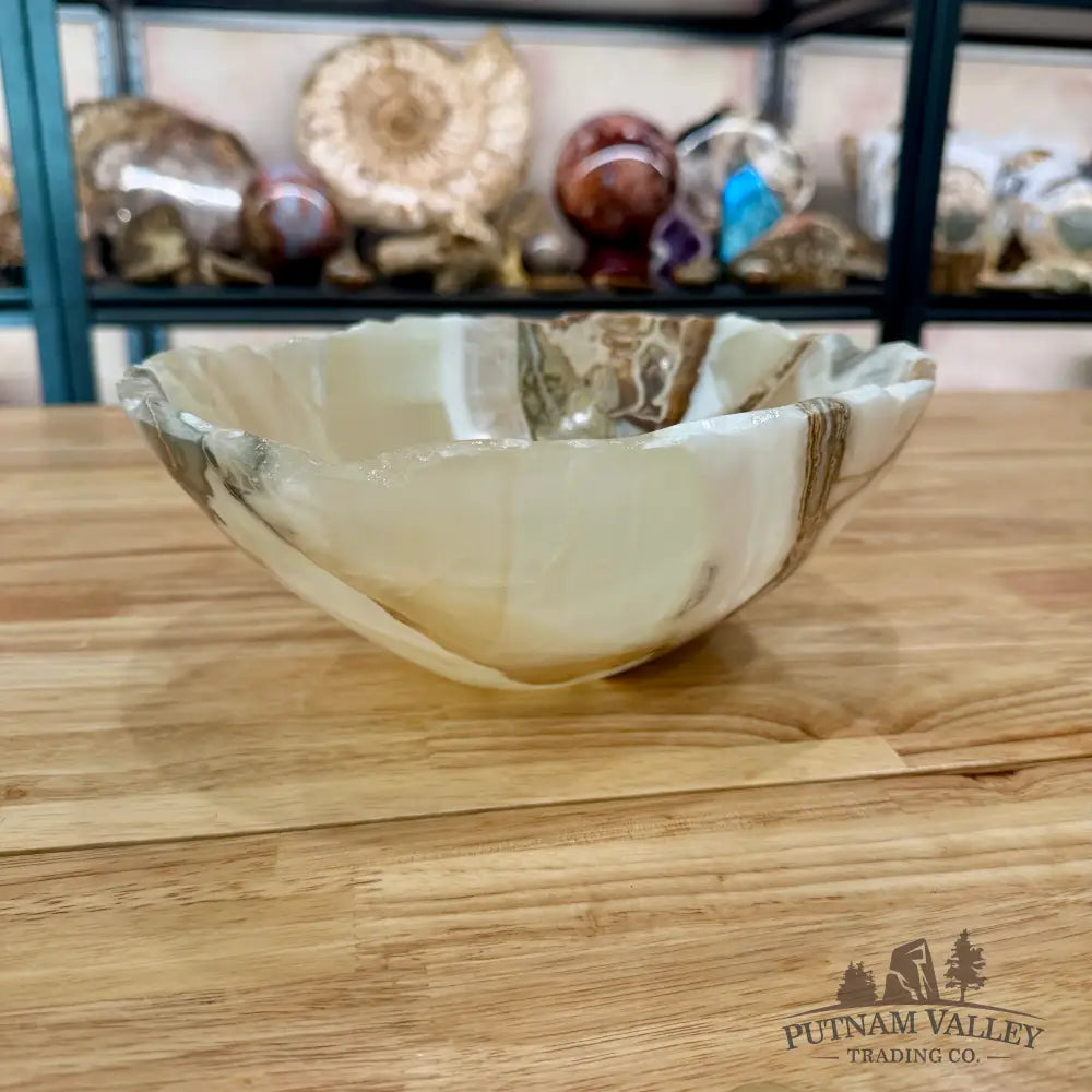 Mexican White Onyx Bowl Bowl
