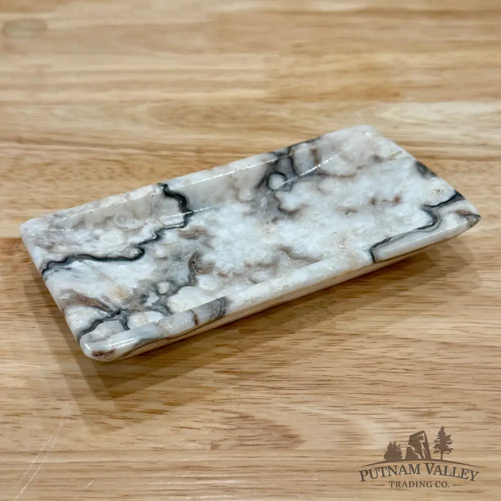 Mexican Zebra Onyx Rectangle Dish 4.7’’ - Plate