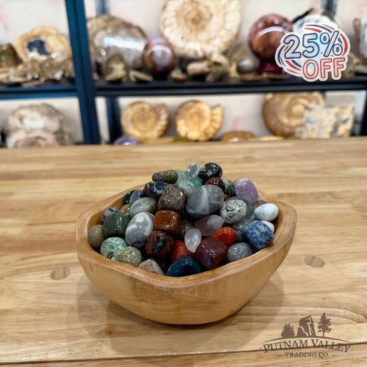 Tumbled Mixed Material Stones (½ lb) Tumbled Stone