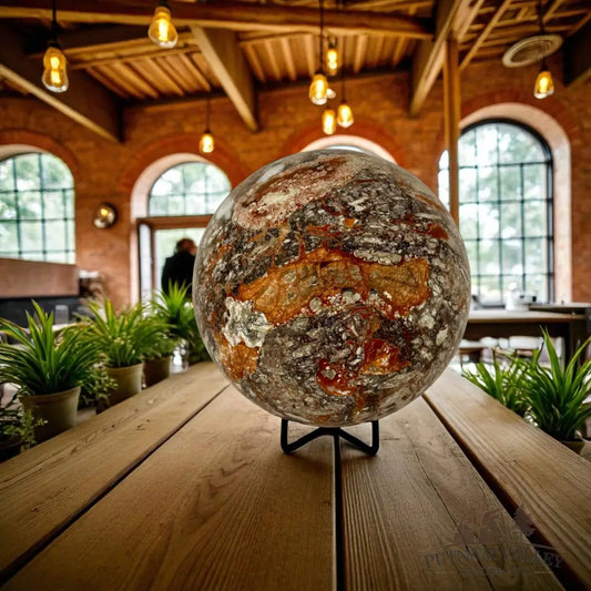 Money Agate (Brecciated Jasper) Sphere Sphere