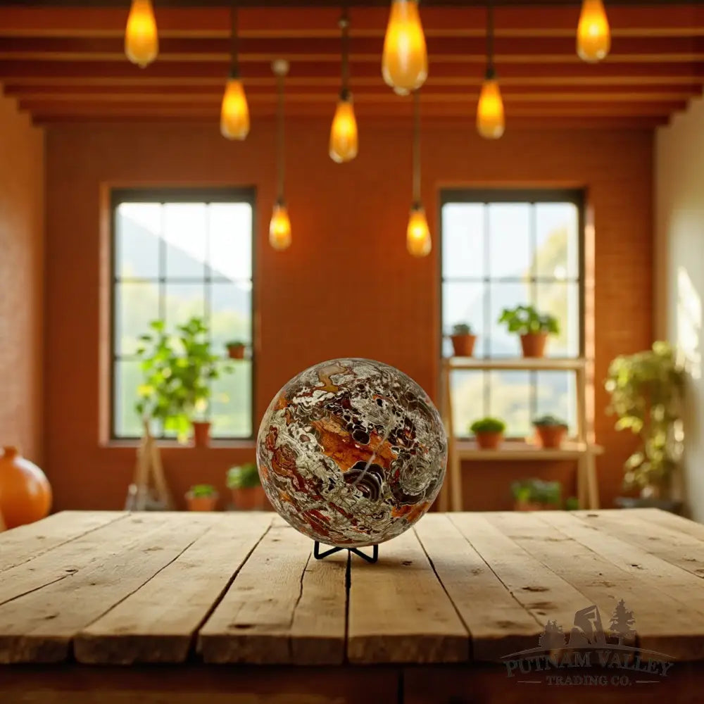 Money Agate (Brecciated Jasper) Sphere Sphere