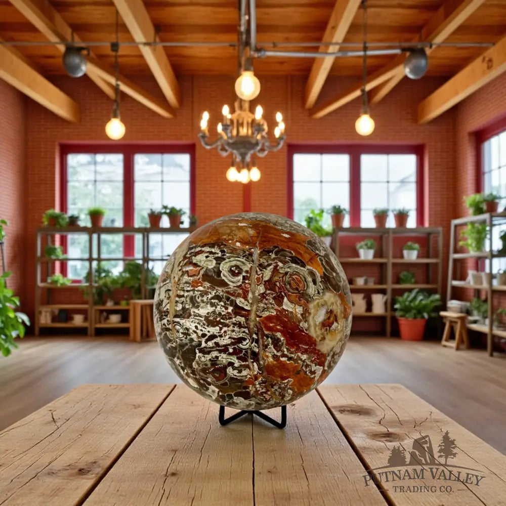 Money Agate (Brecciated Jasper) Sphere Sphere