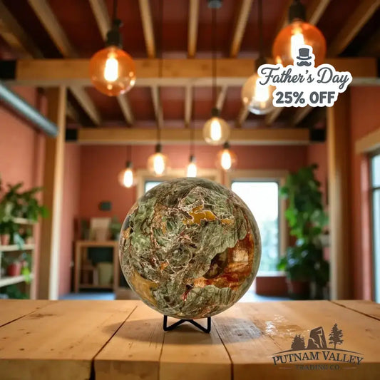 Money Agate Sphere 6" - Putnam Valley Trading Co.
