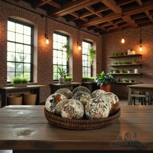 Money Agate Spheres - Putnam Valley Trading Co.