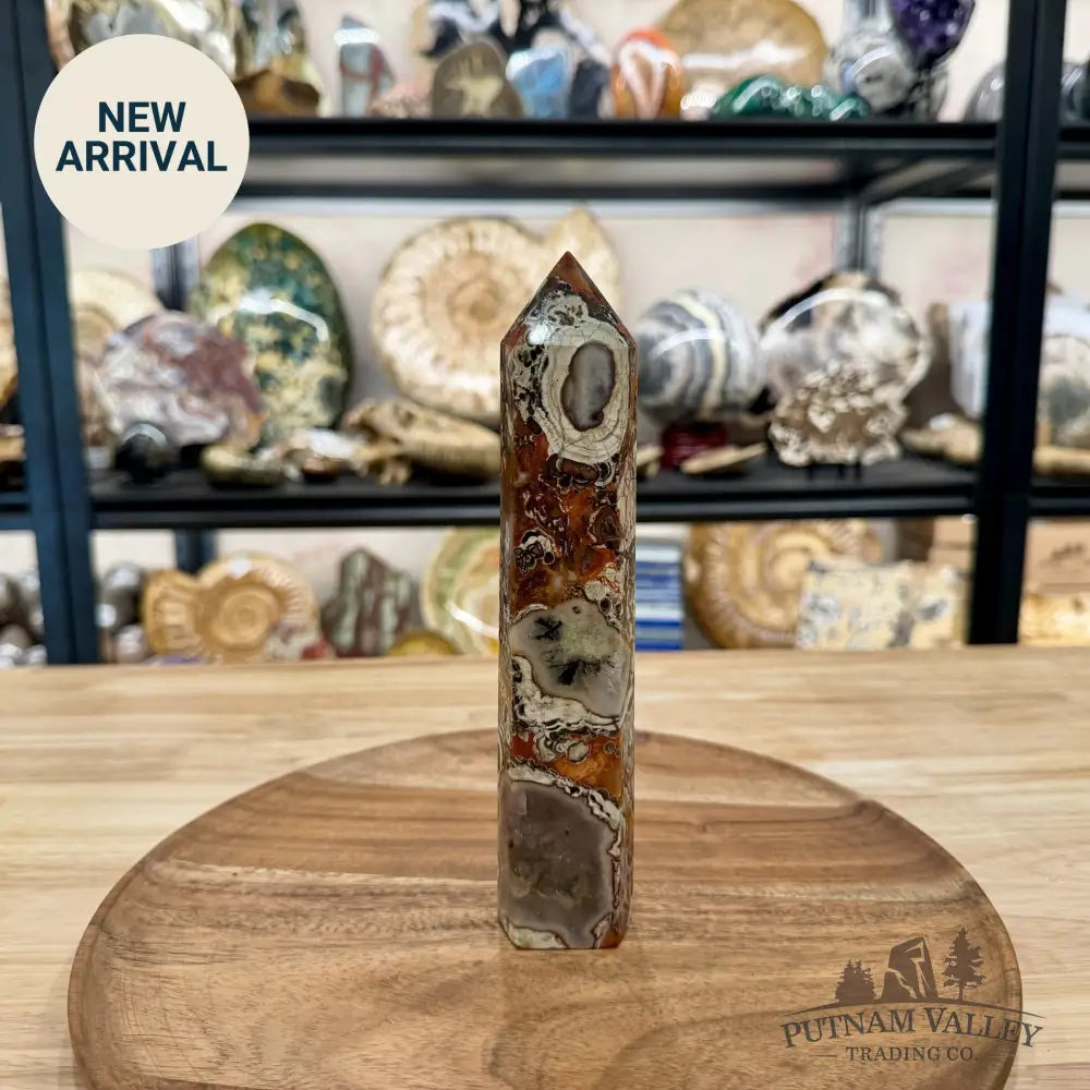 Money Agate Tower 7.94’’ - Tower
