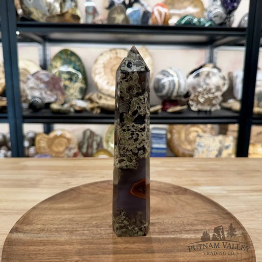 Money Agate Tower 8.5’’ - Tower