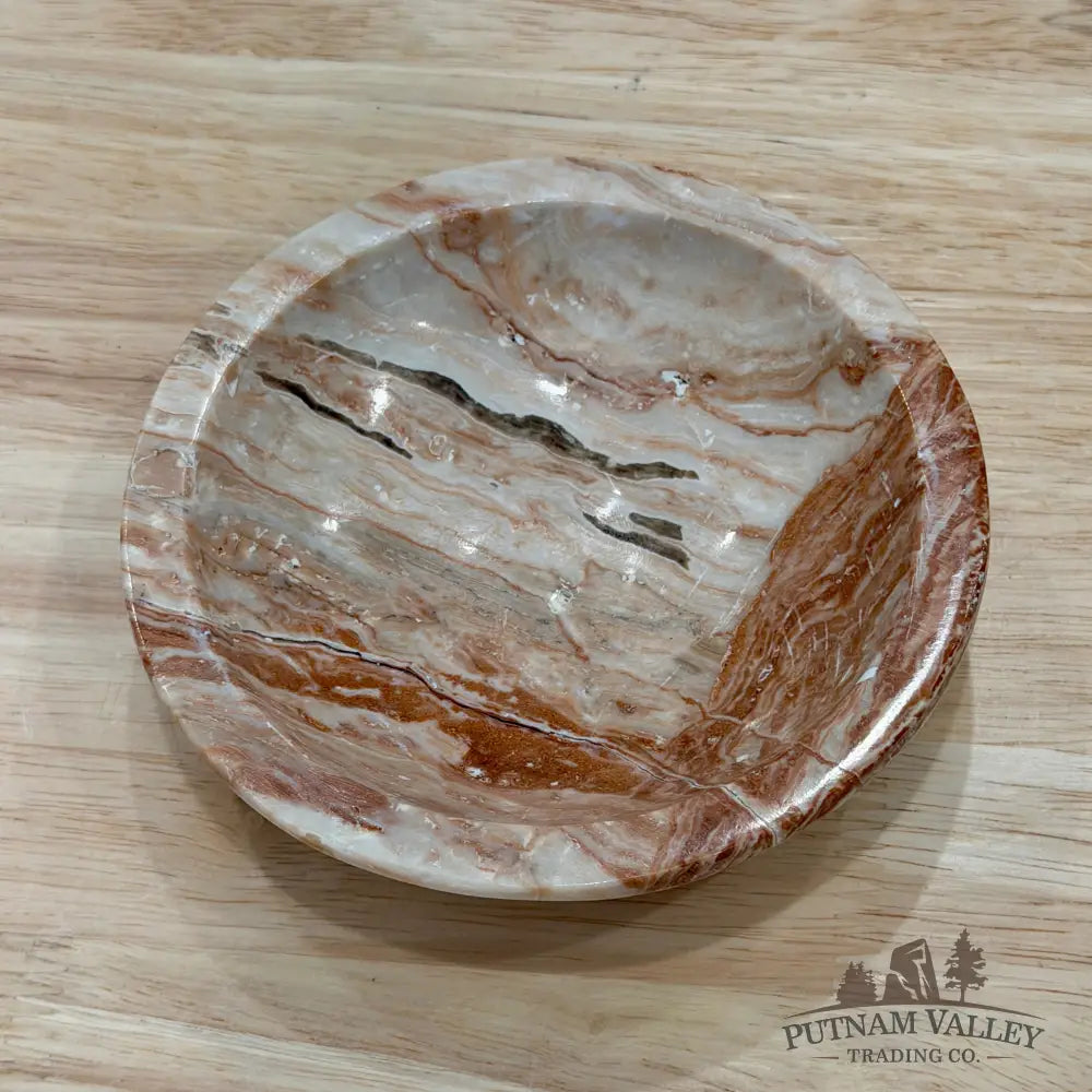 Moroccan Amber Aragonite Bowls 4.8’’ - Bowl
