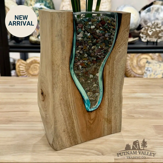 Ocean Jasper Polished Bowl & Vase Fill (1 lb) - Tumbled Stone