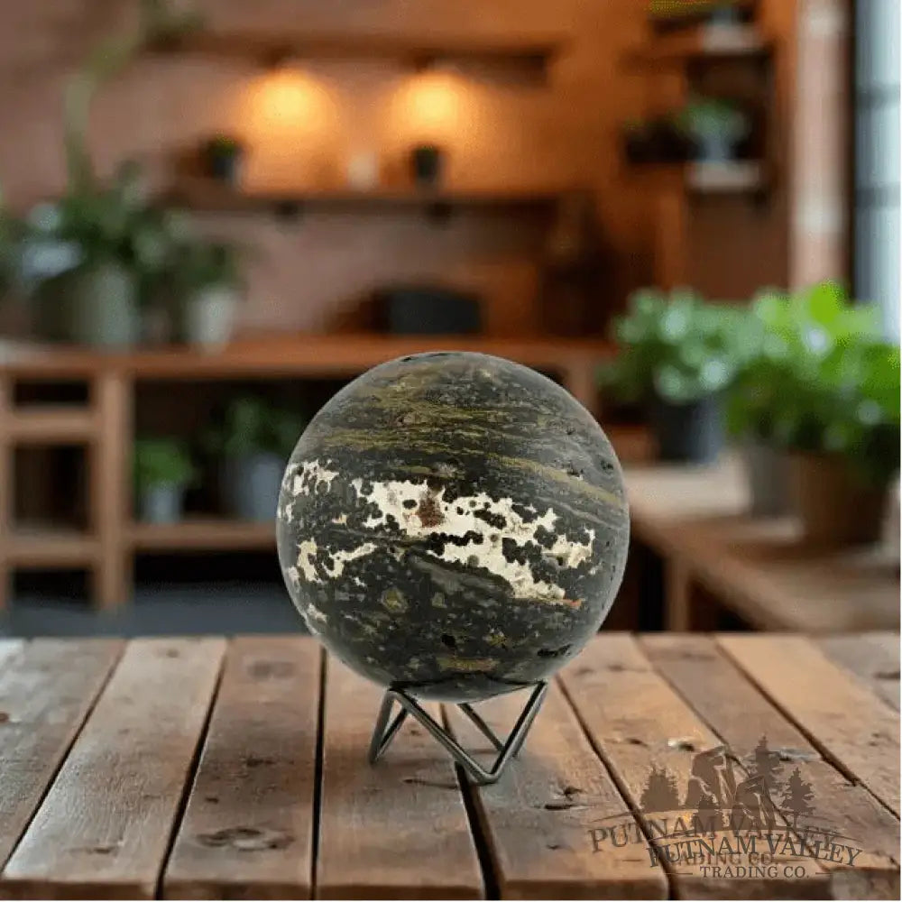Ocean Jasper Sphere 5.3" - Putnam Valley Trading Co.