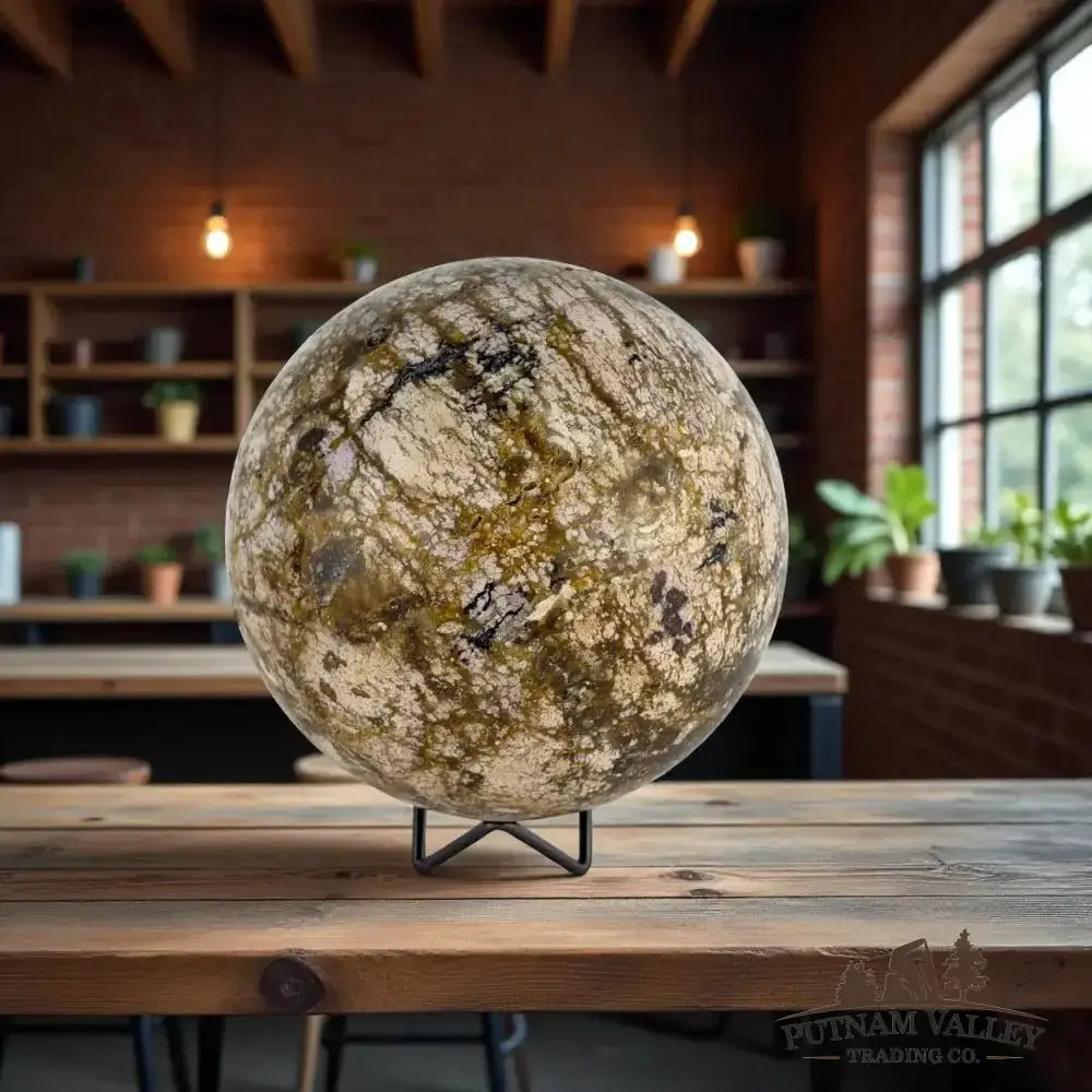 Ocean Jasper Sphere 6.17" - Putnam Valley Trading Co.
