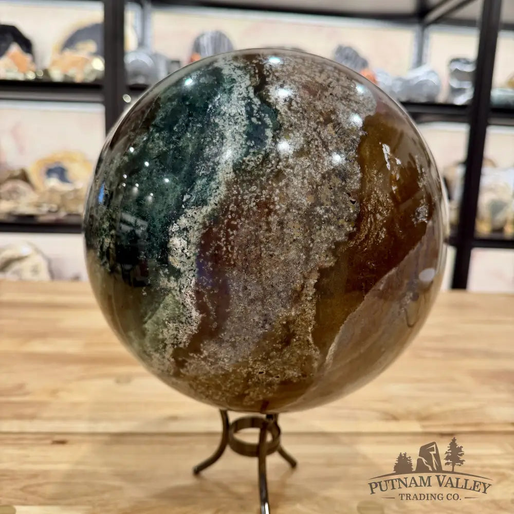 Ocean Jasper Sphere 8.9’’ Sphere