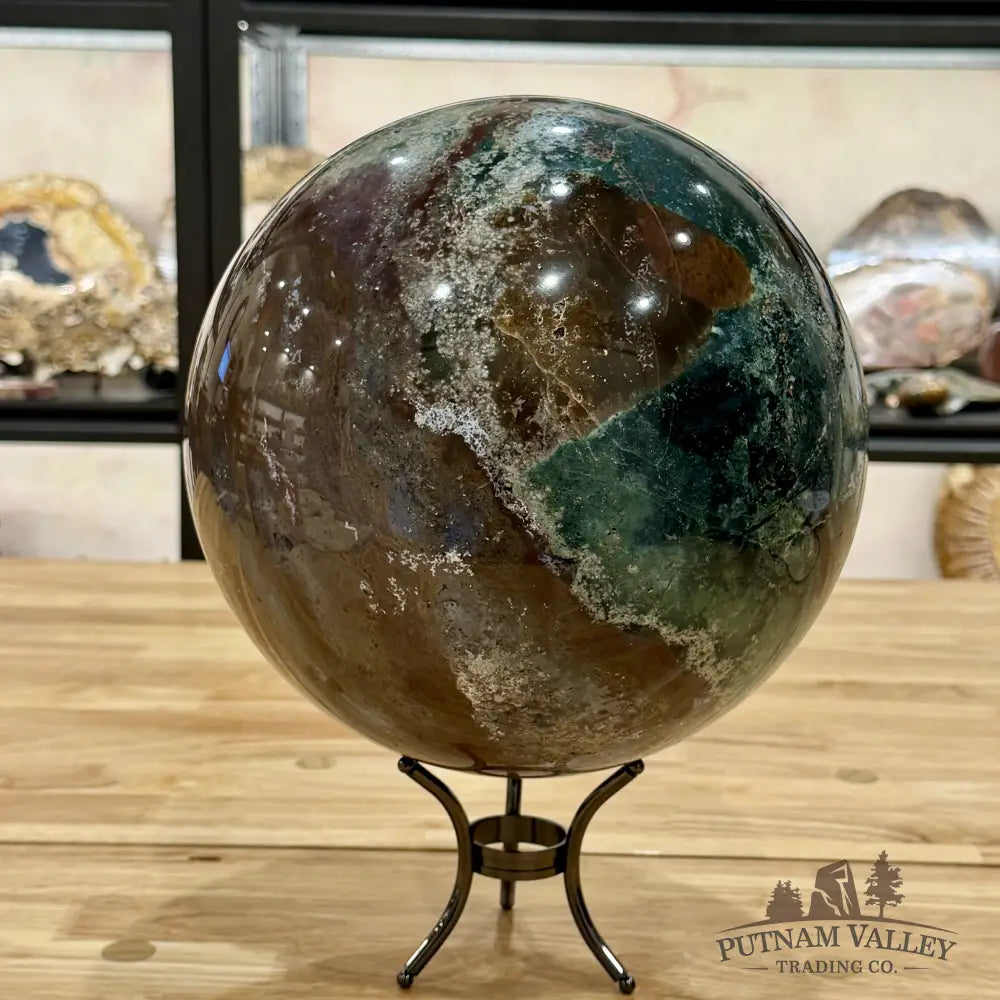 Ocean Jasper Sphere 8.9’’ Sphere