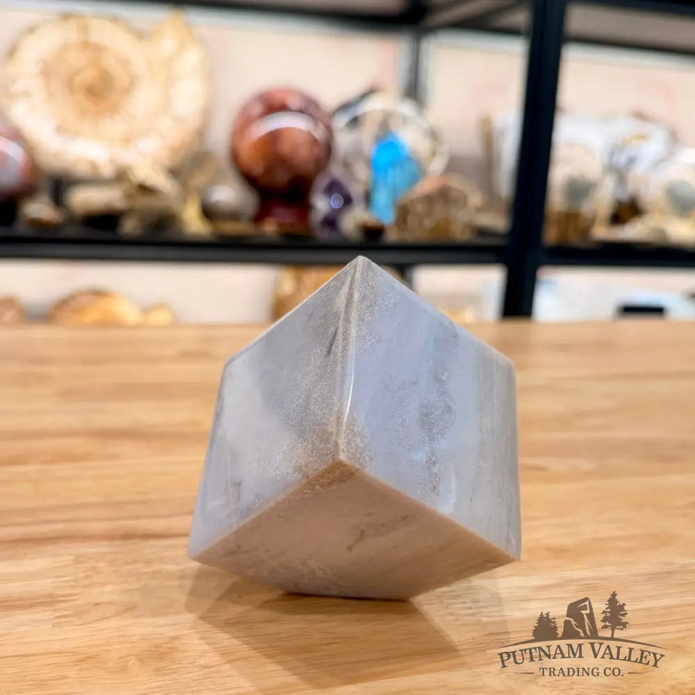 Ocean Jasper Sphere Standing Cube Cube