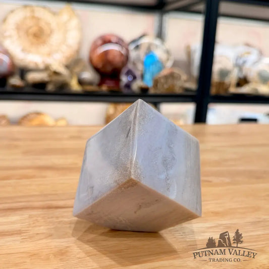 Ocean Jasper Sphere Standing Cube Cube
