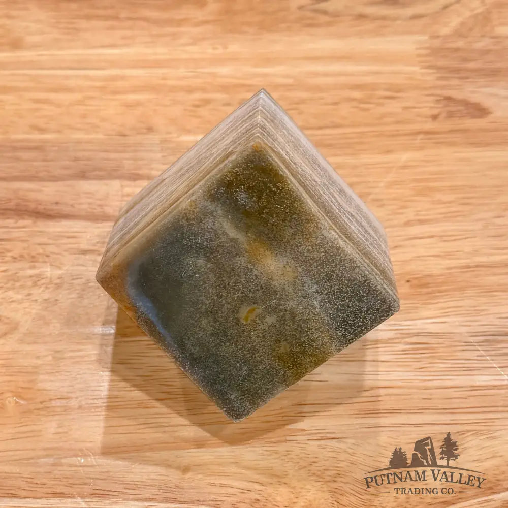 Ocean Jasper Sphere Standing Cube Cube