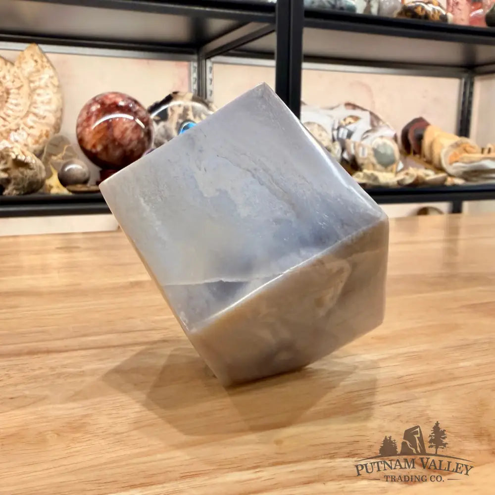 Ocean Jasper Sphere Standing Cube Cube