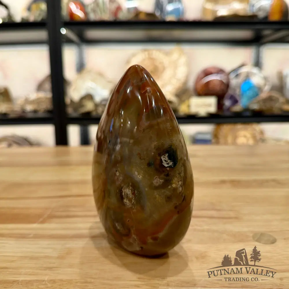 Ocean Jasper Table Accent 5.53’’ - Sculpture