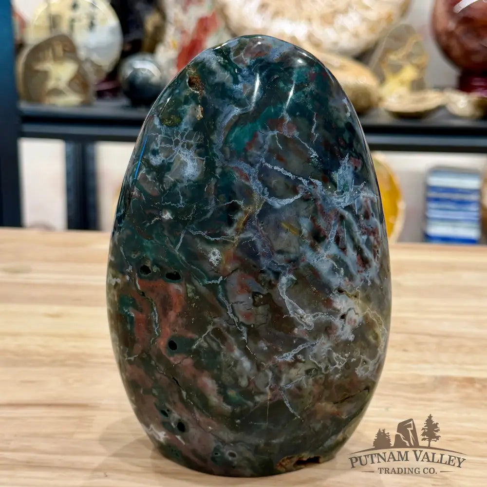 Ocean Jasper Table Accent 6.9’’ - Sculpture
