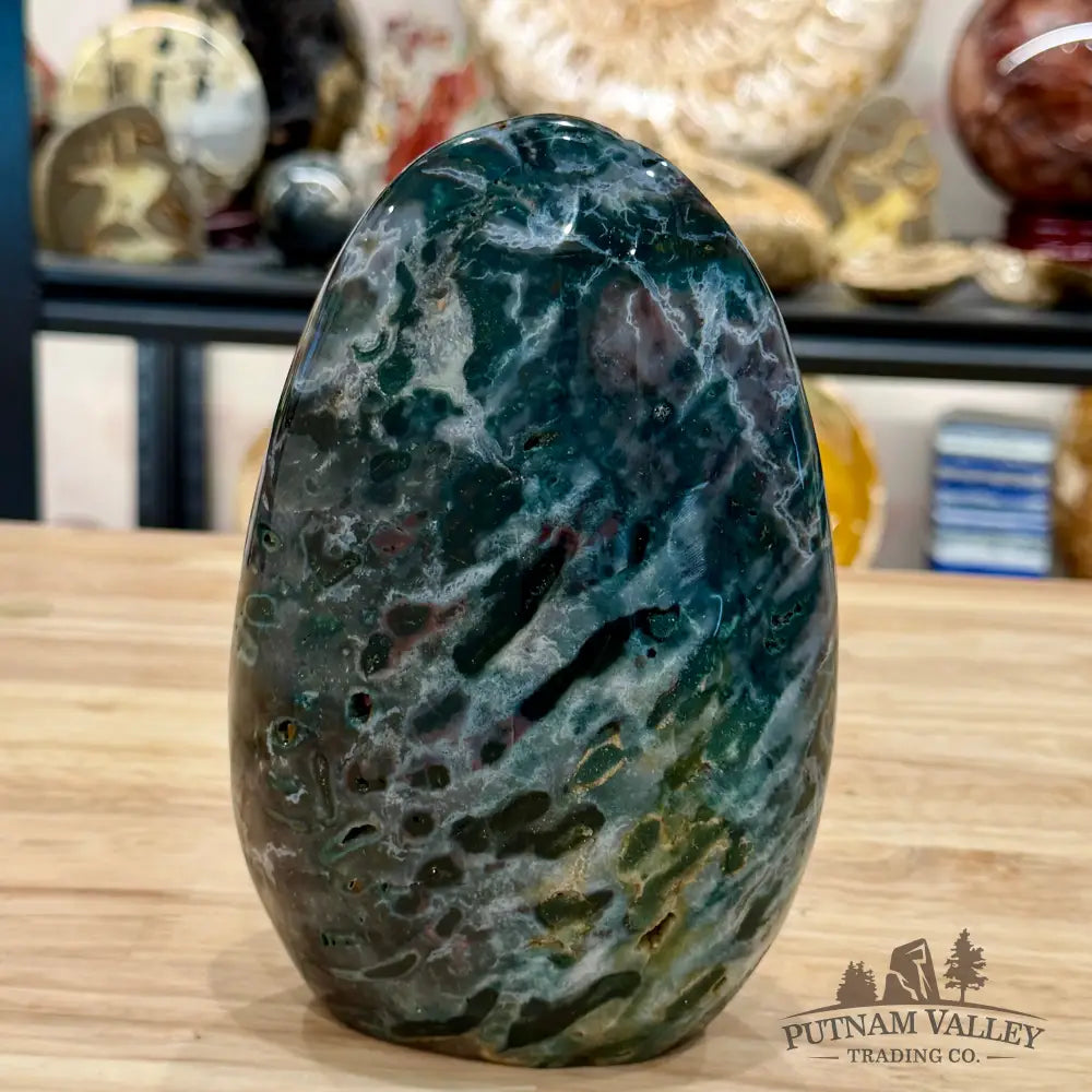 Ocean Jasper Table Accent 6.9’’ - Sculpture