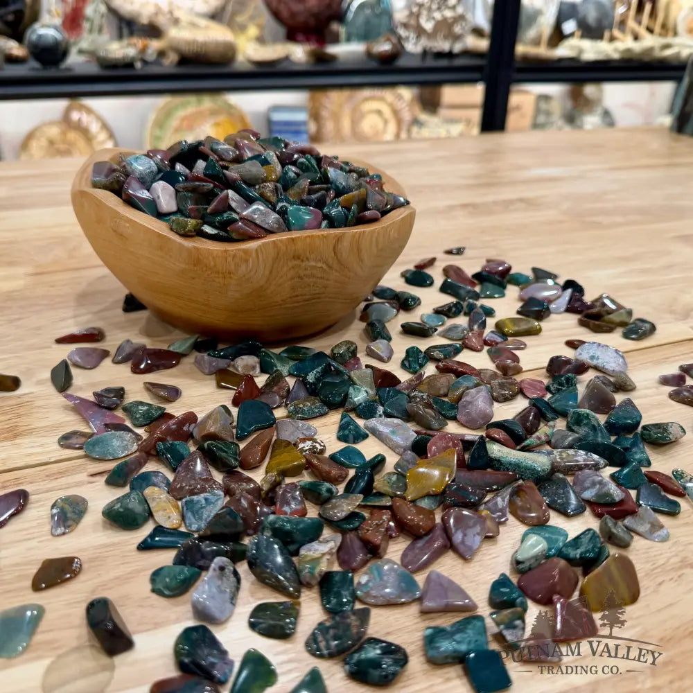 Ocean Jasper Tumbles (½ lb) | Freeform - Tumbled Stone