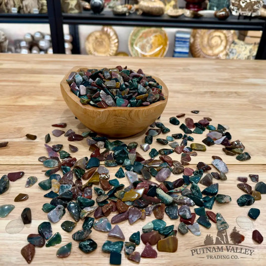 Ocean Jasper Tumbles (½ lb) | Freeform - Tumbled Stone