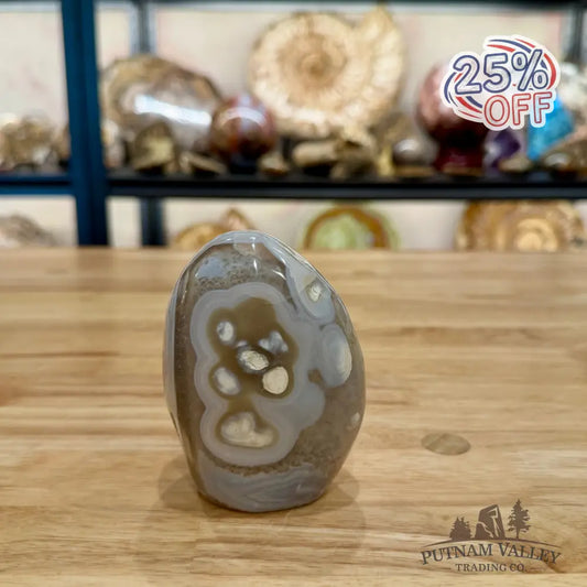 Orca Agate Table Accent 3.63’’ - Accent