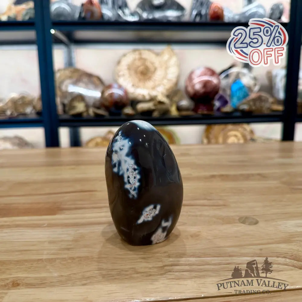 Orca Agate Table Accent 4.11’’ - Accent