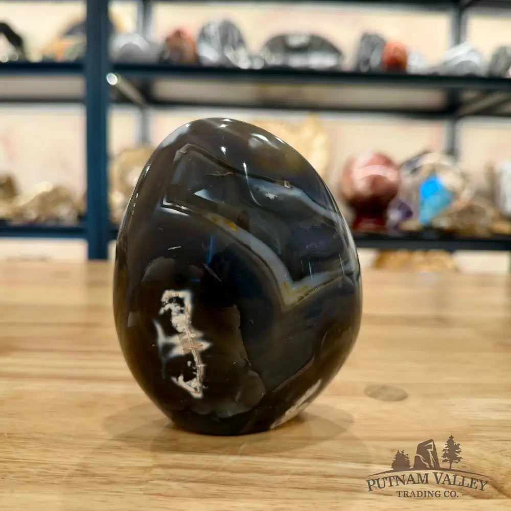 Orca Agate Table Accent 4.5’’ - Accent