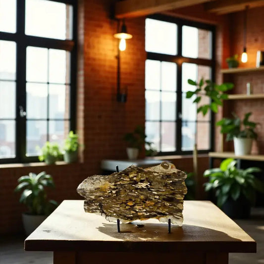 Petrified Australia Peanut Wood Slab Slab