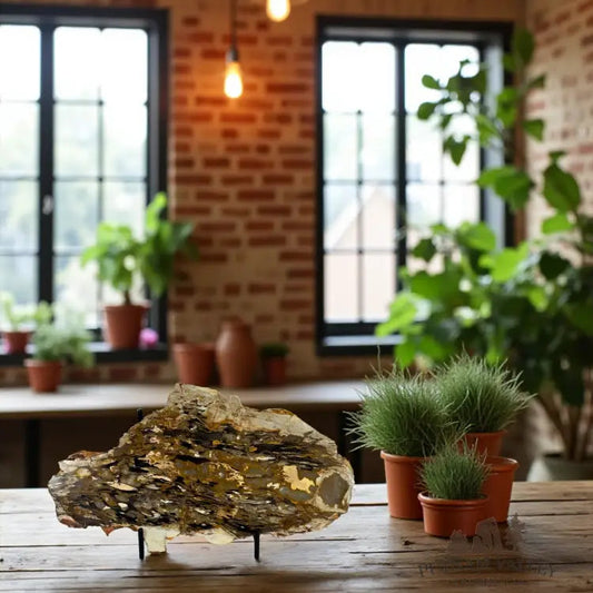 Petrified Australia Peanut Wood Slab Slab