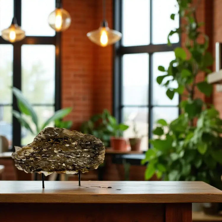 Petrified Australia Peanut Wood Slab Slab