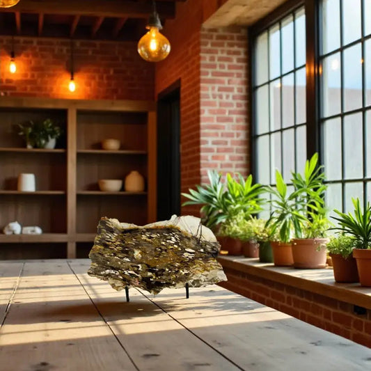 Petrified Australia Peanut Wood Slab Slab