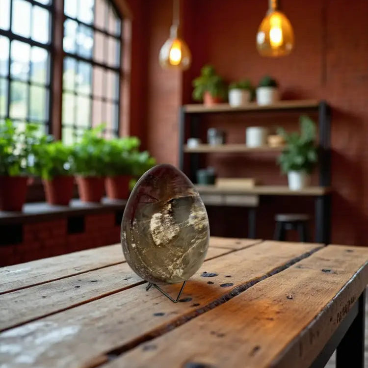 Petrified Wood Egg Egg