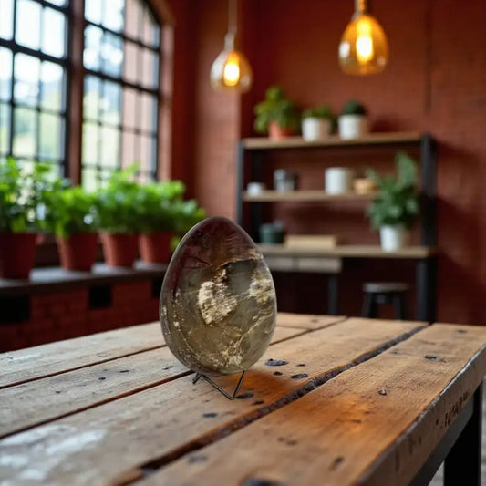 Petrified Wood Egg Egg