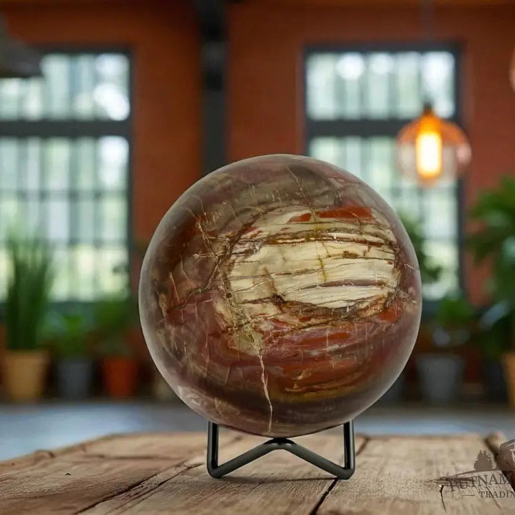 Petrified Wood Sphere Sphere