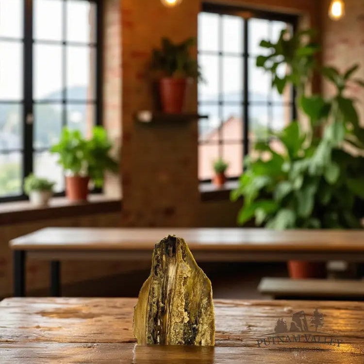Petrified Wood Accent Table Accent Sculpture