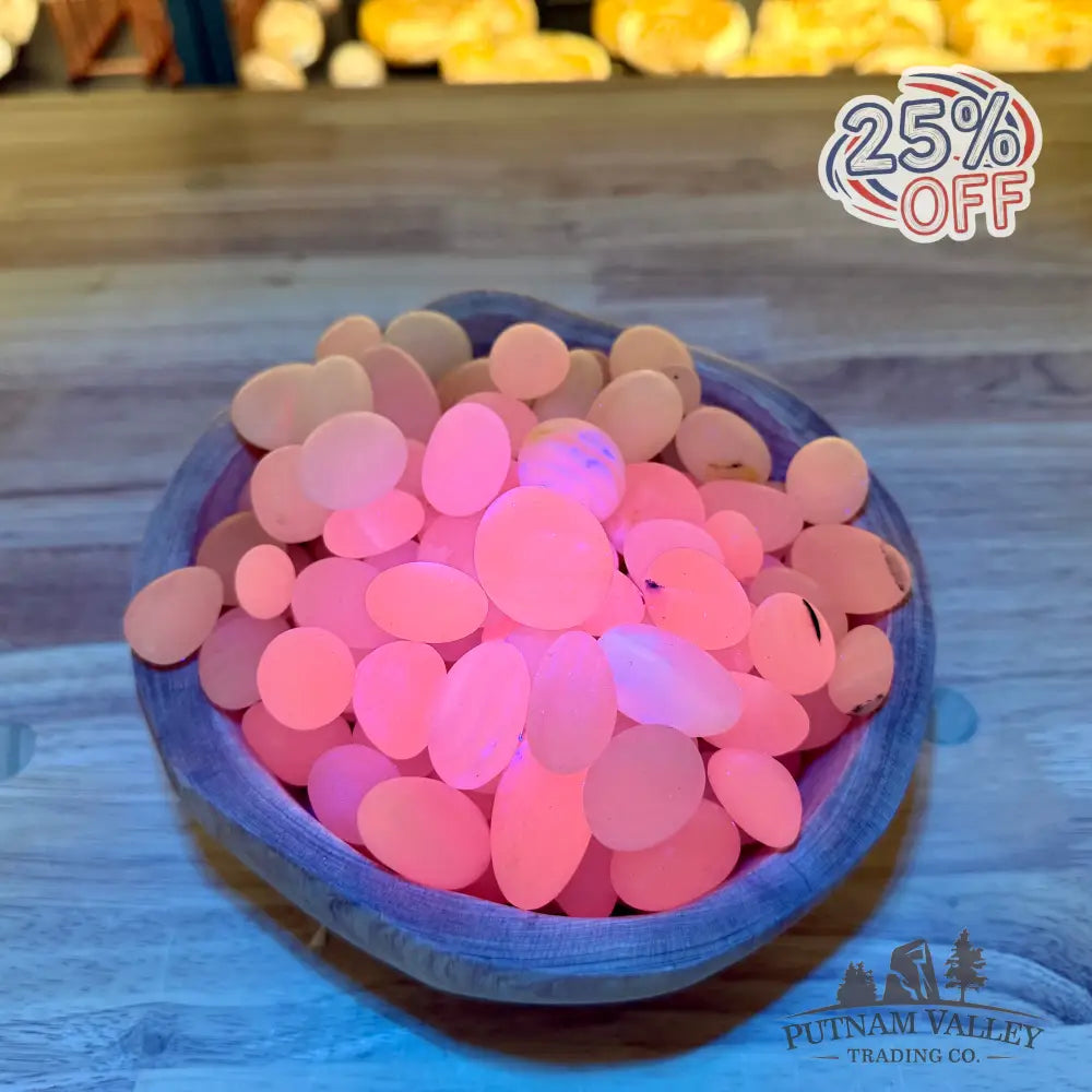 Tumbled Pink Mangano Calcite (½ lb) Tumbled Stone