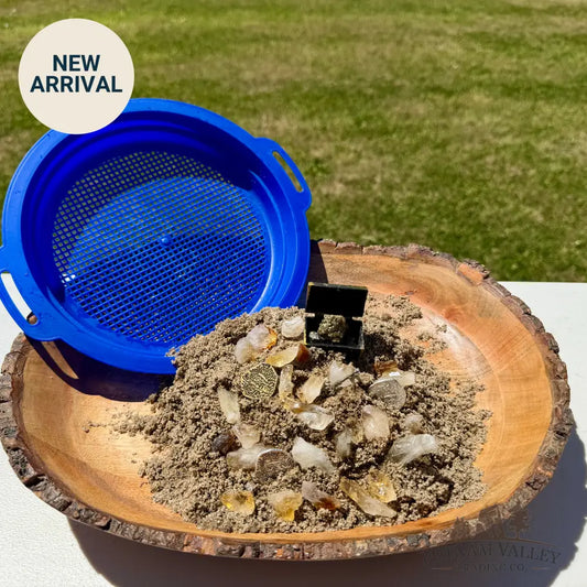 Pirate Treasure Sand Bag + Sifter - Treasure Bag