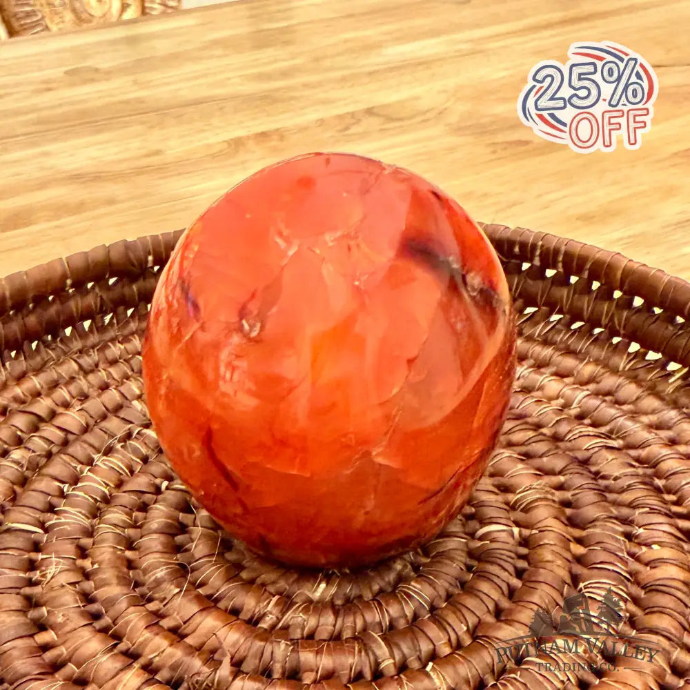 Polished Carnelian Accent 2.9’’ Accent