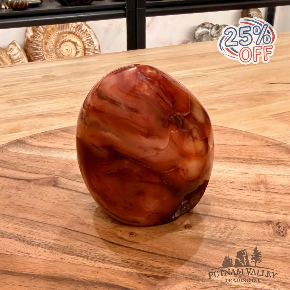 Polished Carnelian Accent 3.54’’ Accent