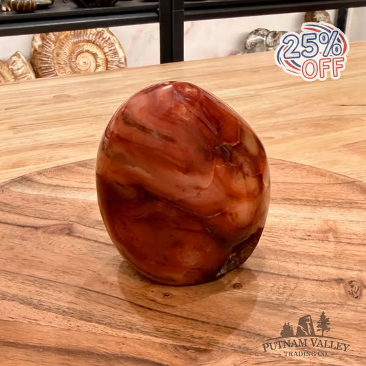 Polished Carnelian Accent 3.54’’ Accent