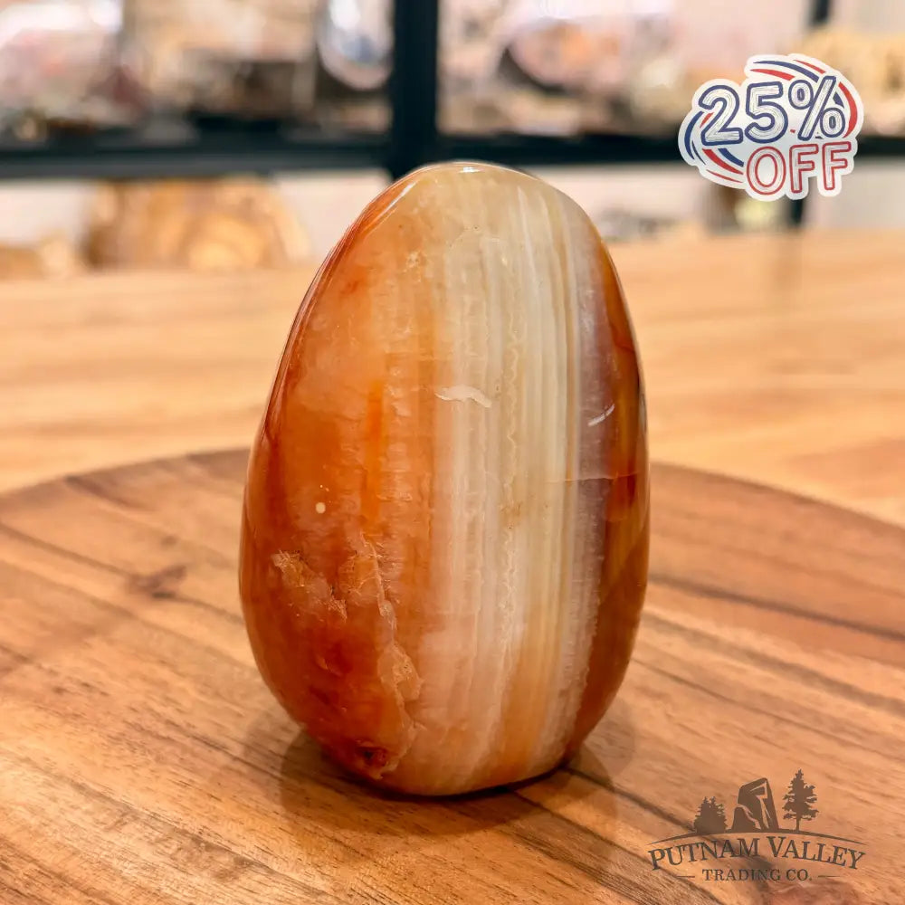 Polished Carnelian Accent 3.86’’ Accent