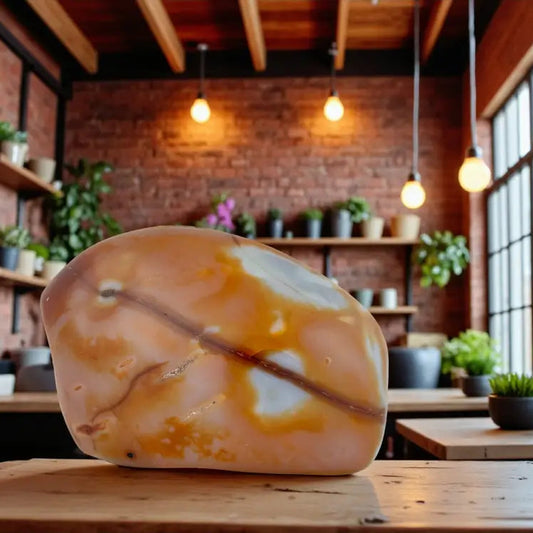 Polished Agate Freeform Mineral Specimen