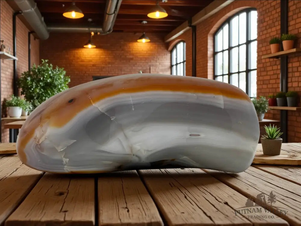 Polished Agate Freeform Mineral Specimen