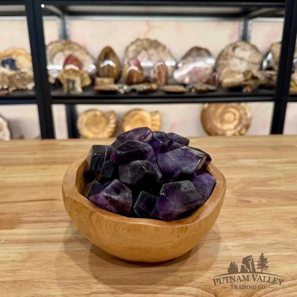 Polished Dream Amethyst Freeforms (1 lb) Tumbled Stone