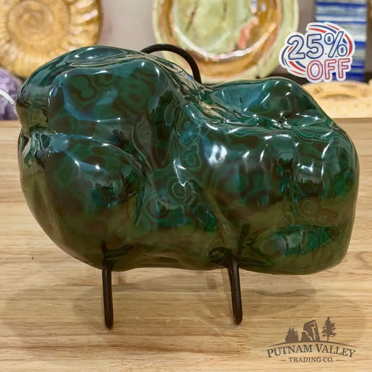 Polished Malachite Freeform 8.5’’ - Accent